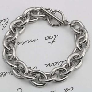 써지컬스틸 골리앗체인 남녀공용 팔찌(8mm)