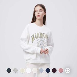 [지오다노/본사] 321930 여 기모 크루넥 테리 맨투맨 (아트워크)