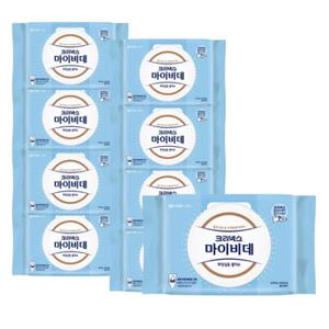 마이비데 물티슈 대용량 캡형 60매 x 9팩 클린케어 화장실용 비데용 물에녹는 비데티