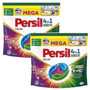 퍼실 딥클린 플러스 4in1 세탁 캡슐 세제 디스크 칼라젤 108개입