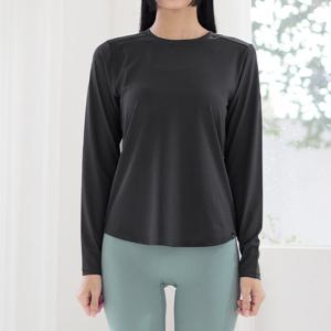 [제인코트(스포츠)]아스킨 크루넥 긴팔티 GNA3407-BK