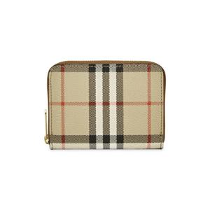 버버리 여성 체크 지퍼 카드지갑 8070600