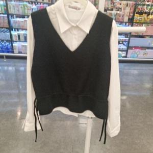 라티움 HC34 봄가을팔편한구김없는셔츠조끼분리세트 T2513SE06