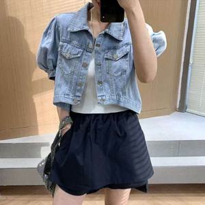 LEA-L1355 반팔청자켓