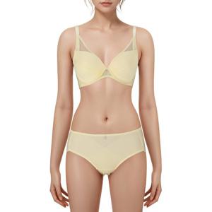 [비비안] 편한 착용감 쥬시핏 냉감 여성 CDE컵 브라 햄팬티세트 BR1950Q BP1950P