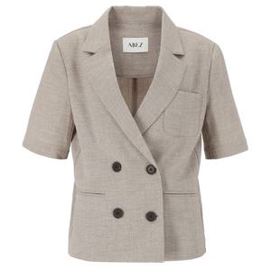 [에이비에프지]심플 더블버튼 반팔  재킷 APZ2HJ06E