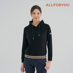 [올포유] 23FW 여성 기모 솔리드 후드 티셔츠 AWTRM9461-199