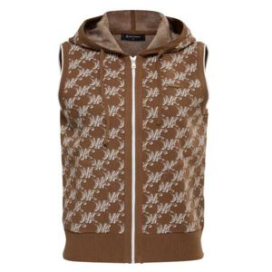 [와이드앵글]여성 CO 변형 패턴 후드 풀집 베스트 WWU25K71E3