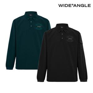 [와이드앵글] WMU25212 남성 TO 소프트 우븐 폴로 윈드셔츠