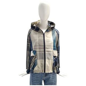 [페이지플린]루즈핏 후드 체크 집업 점퍼 F5CJP005