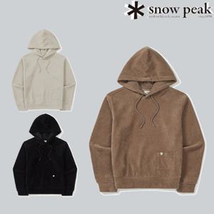 스노우피크 S25WWF-HD71 코듀로이 여성 후드 티셔츠