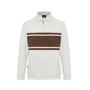 [와이드앵글]남성 CO 루즈핏 보더라인 폴로 티셔츠 M WMU25272E2