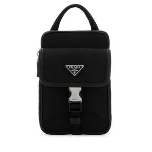 26 SS 프라다 트라이앵글 로고 디테일 버클 지퍼 폰가방 2ZH1942DMH