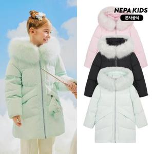 [네파키즈/택가364,000] KL82009 리본백 구스다운 자켓 본사직영