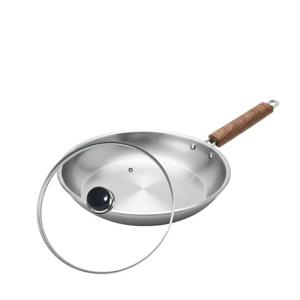 퀸센스 올렌 3중바닥 IH인덕션 스텐 후라이팬28cm-유리커버