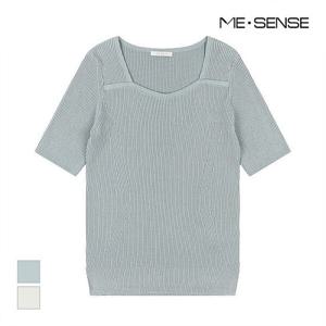 [미센스][미센스] 슬림골지 반팔니트_MB34KNMD06Z (P003167275)