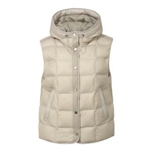 하이드로겐골프조끼 VQA H21E4JS201_BG 여성 다크페더 경량 구스다운 베스트