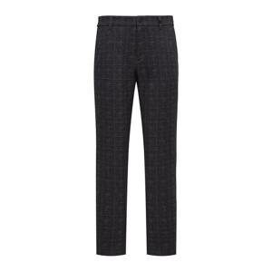 [와이드앵글] 남성 CO 체크 울라이크 스트레이트 팬츠 WMW25354Z1