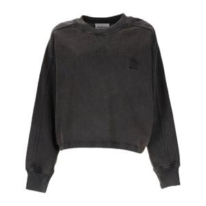 이자벨마랑에뜨왈 써니 로고 패치 크루넥 맨투맨 SW0186FA D1M0