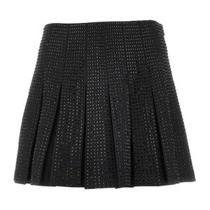 핀코 하이웨이스트 스터드 플리츠 미니 스커트 105926 A287 Z99