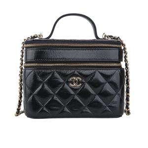 (명품) 샤넬 AP2917 샤이니 램스킨 더블집 베니티