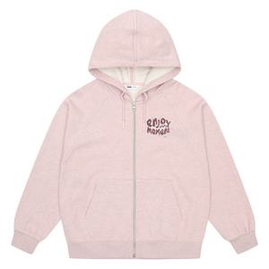 [소이][더센트럴 소이주니어] 칼라 멜란지 후드점퍼 26S0182