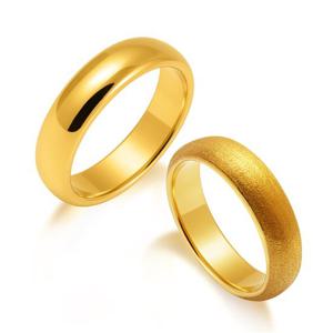 [한국금다이아몬드] 순금 반지 유광 무광 엥게이지 24K 18.75g