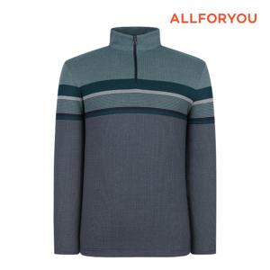 [올포유][올포유]남성 프린트 반집업 티셔츠 AGTHM9341-904