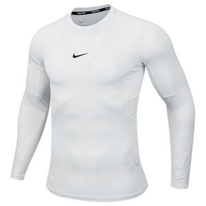 나이키 AS 프로 드라이 타이츠 탑 L/S 기능성 긴팔 레이어드 티 백색 7920100