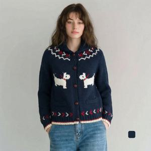 [미니마리]퍼피카라버튼가디건 (MMA4CD05)