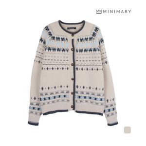 [미니마리]자카드모먼트가디건 (MMA3CD25)