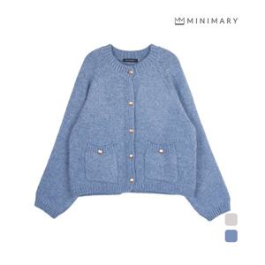 [미니마리]브러쉬래글런가디건 (MMA4CD18)