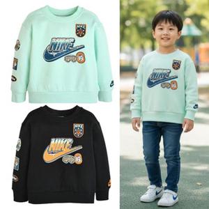 나이키키즈 (3-7세) 기모 나이키 스노우웨이크루 기모맨투맨 A254SW171P 조카선물 플레이키즈프로CH