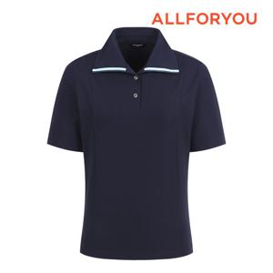 [올포유] 여성 빅카라 반팔 티셔츠 AWTYN4161-915