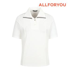 [올포유] 여성 빅카라 반팔 티셔츠 AWTYN4161-100