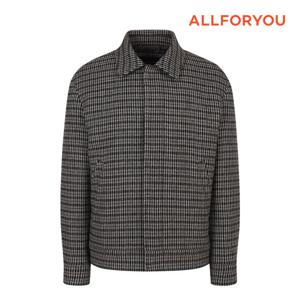 [올포유]남성 울 혼방 체크 점퍼 AGJUM9331-505