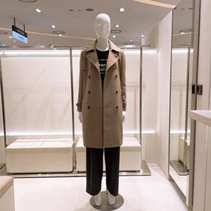 [비지트인뉴욕] 슬림핏 기본 트렌치코트 VB9BB90