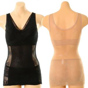 [와코루] 몸의 군살을 눌러주는 컵런닝  여성런닝브라 (WLGC380R-BK OB)