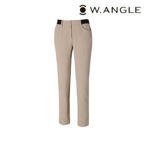 [와이드앵글]  WWW22361E2  여성 ONEX 스트레치 본딩 슬림핏 팬츠 (Beige)