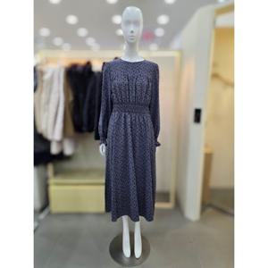 [플라스틱아일랜드]스모킹 플레어원피스 PQ4WO081_DJ