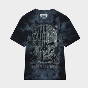 [버커루]남성 30수 해골 라운드넥 반팔 티셔츠 B232Z1392P