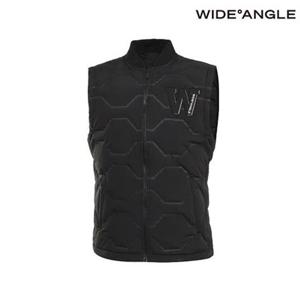 [와이드앵글]   WMW23672Z1  WG 허니콤 튜브다운 베스트 M (Black)