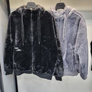 [나인마이너스투]리트머스 여성 밍크 등판 레터링 패딩LM4JF805_