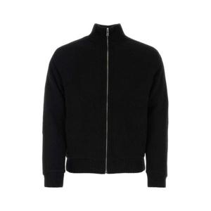 프라다 남성 블랙 짚업 자켓 UMG251S23213GH F0002