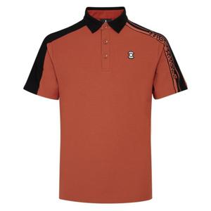 [와이드앵글]CO 스웨터 배색 반팔 폴로 티셔츠 WMU25251E5