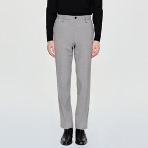 헤지스  25FW  남성 스트레이트핏 멜란지 밴딩팬츠 HZPA5D461G2