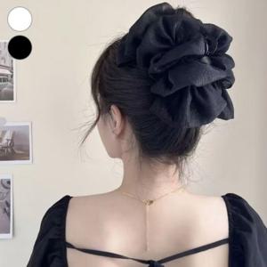 쉬폰 ELH-040 집게핀 주름 빅사이즈