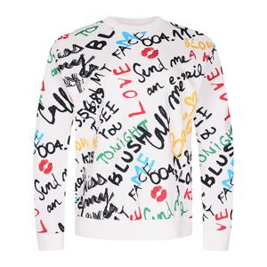 [까스텔바작] 남성 전판 레터링 그래픽 맨투맨_BGDSTL010WH