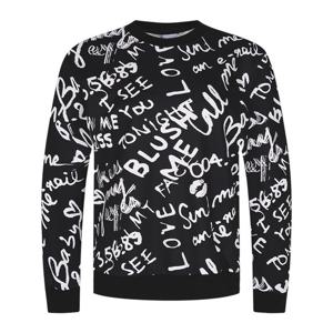 [까스텔바작] 남성 전판 레터링 그래픽 맨투맨_BGDSTL010BK