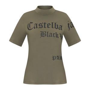 [까스텔바작] 여성 캡슐라인 반팔 반넥 티셔츠_BGDMTS803KH